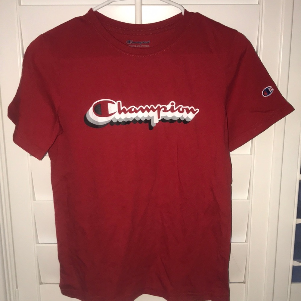 CHAMPION RED GRAPHIC SHIRT